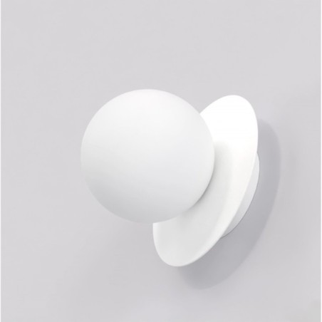 Aplique de pared Zalko blanco