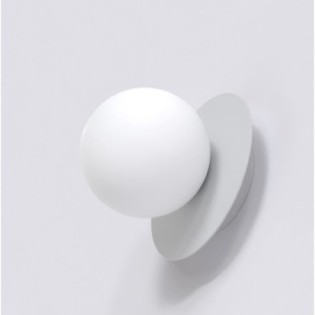 Aplique de pared Zalko gris