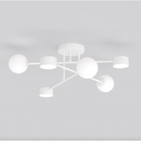 Lámpara de techo Varli blanco (6 luces)