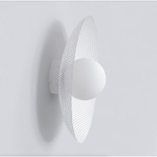 Aplique de pared Jovra blanco