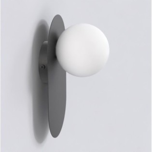 Lámpara de techo Serma negro