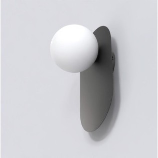 Lámpara de techo Serma negro