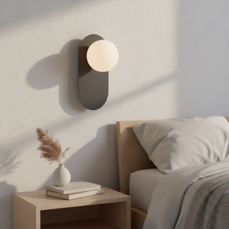 Lámpara de techo Serma negro