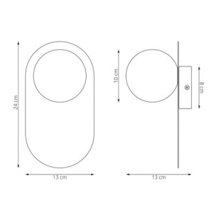 Lámpara de techo Serma blanco