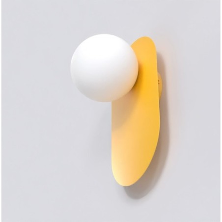 Lámpara de techo Serma naranja