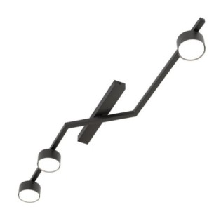 Lámpara de techo Vorn negro...