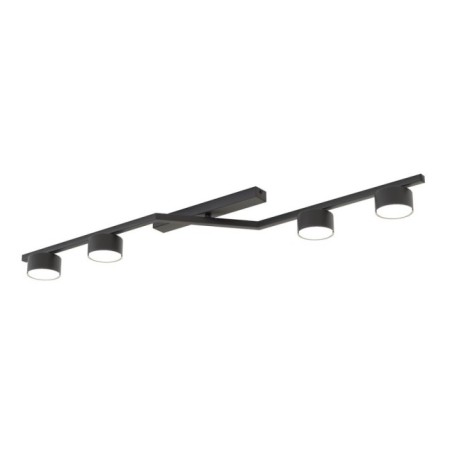 Lámpara de techo Vorn negro (4 luces)