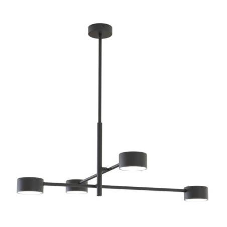 Lámpara de techo Feru negro (4 luces)