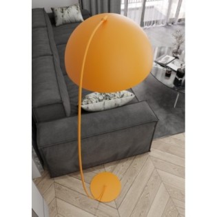 Lámpara de pie Lynox naranja