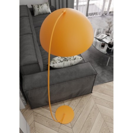 Lámpara de pie Lynox naranja
