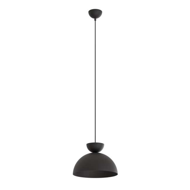 Lámpara colgante Varel S negro