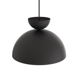 Lámpara colgante Varel S negro