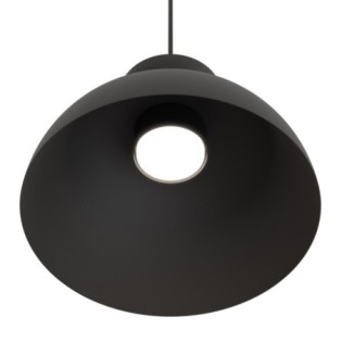 Lámpara colgante Varel S negro