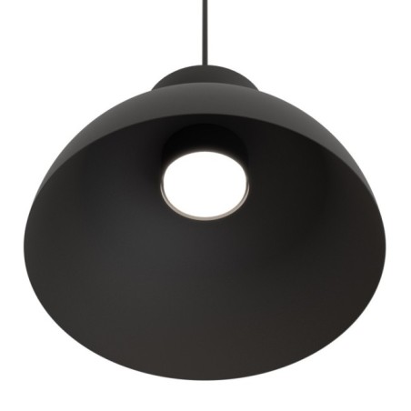 Lámpara colgante Varel S negro
