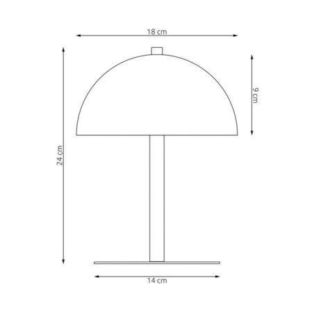 Lámpara de mesa Pryla blanco (2 luces)