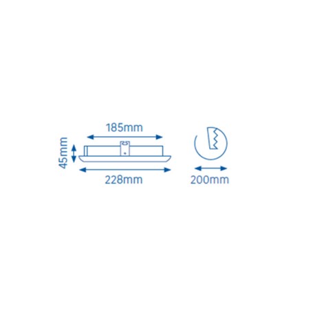 Downlight LED Serie 51 IP54 4000K (20W)