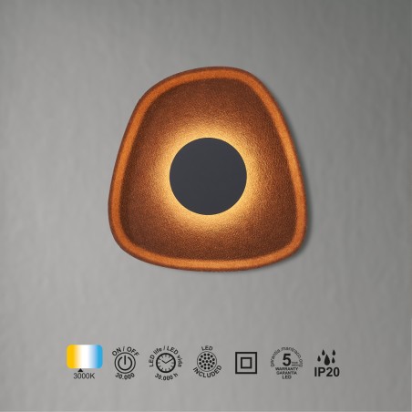 Aplique de pared LED Acustic II (5W)