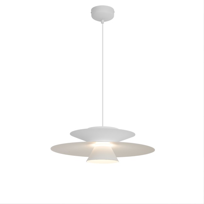 lampara colgante led estrella 12w