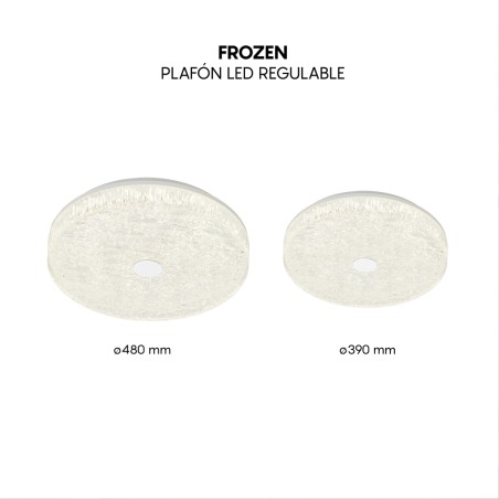 Plafón de techo LED Frozen (45W)