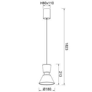 Lámpara de techo LED New York (6W)