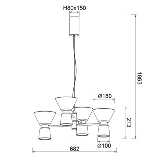 Lámpara de techo LED New York (24W)