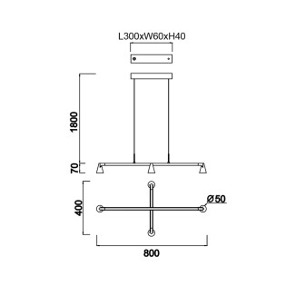 Lámpara de techo LED Africa...