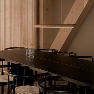 Lámpara colgante LED Akeno...