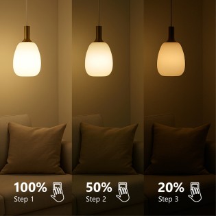 Bombilla LED E27 A60 2700K...