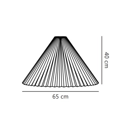 Pantalla de papel Belloy Big 65