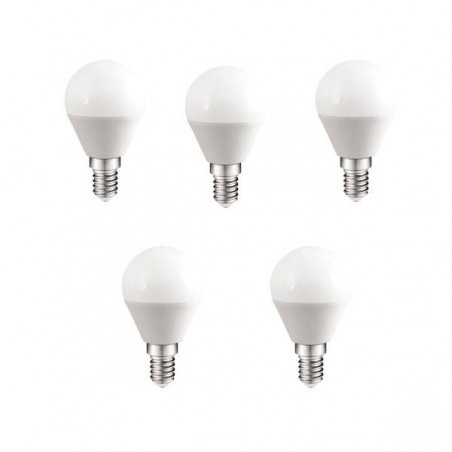 Pack 5 Bombillas led A2BC 6W E14  (3000ºk)