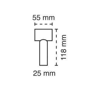 Ventilador de mano Chill Negro 5 Vel.