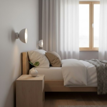 Aplique de pared Lumora gris