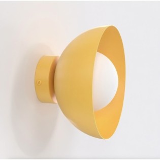 Aplique de pared Lumora naranja