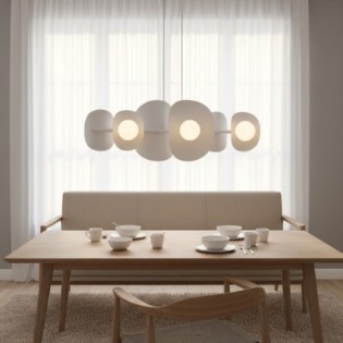 Lámpara colgante Lithora...