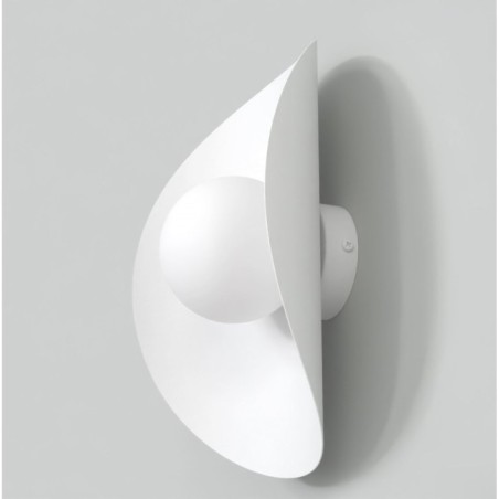 Aplique de pared Onivia XL blanco