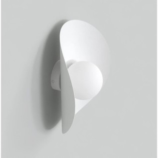 Aplique de pared Onivia XL blanco