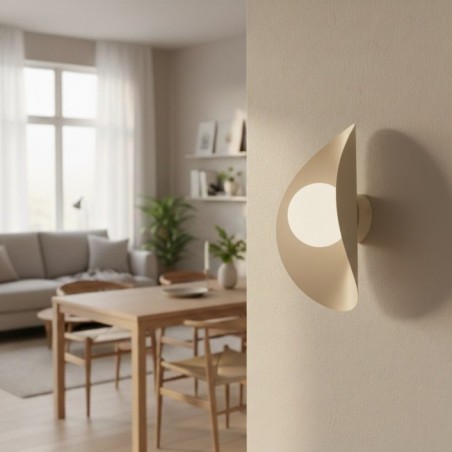 Aplique de pared Onivia XL moka