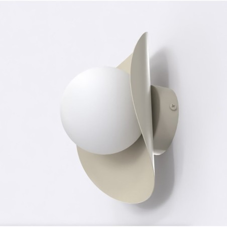 Aplique de pared Onivia M moka