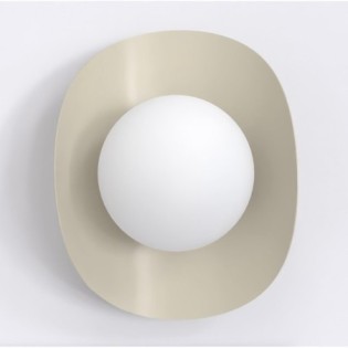 Aplique de pared Onivia M moka