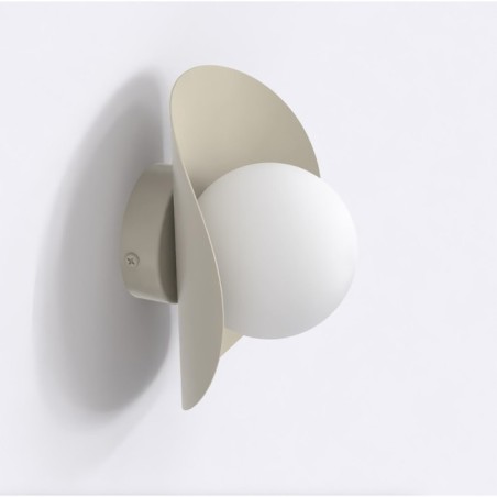 Aplique de pared Onivia M moka