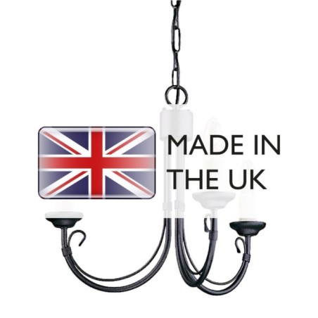 Lámpara de araña Chartwell (3 luces)