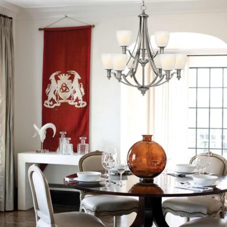 Lámpara de araña Bolla (9 luces)