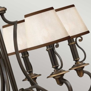 Lámpara de araña Plymouth (6 luces)