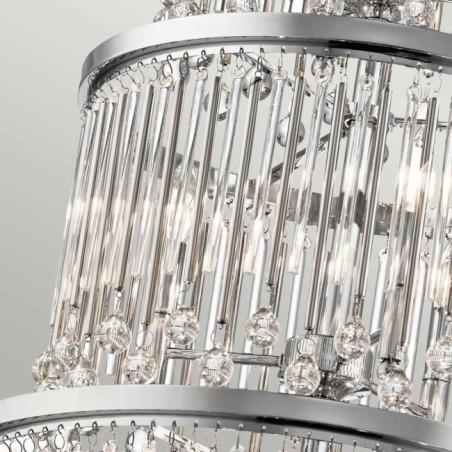 Lámpara de araña Piper (18 luces)