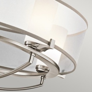 Lámpara de araña Saldana (5 luces)