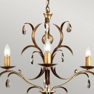 Lámpara de araña Lily (3 luces)