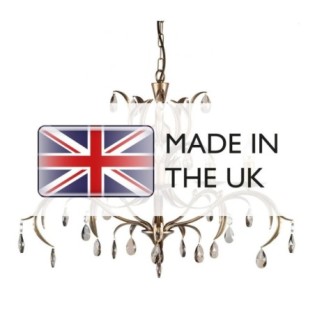 Lámpara de araña Lily (5 luces)