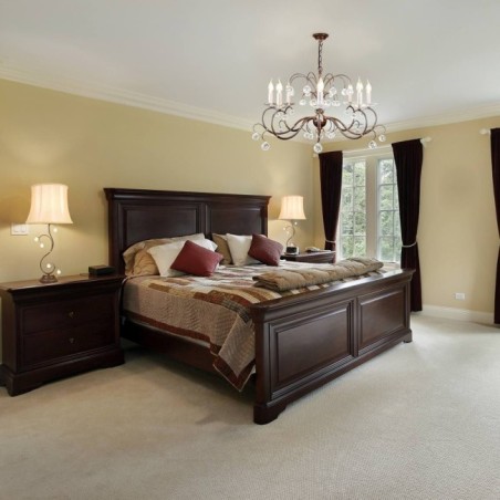 Lámpara de araña Lily (8 luces)