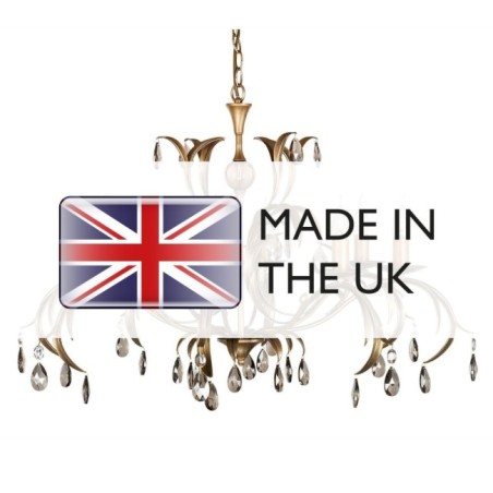 Lámpara de araña Lily (8 luces)