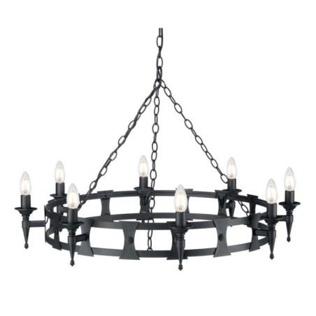 Lámpara de araña Saxon (8 luces)